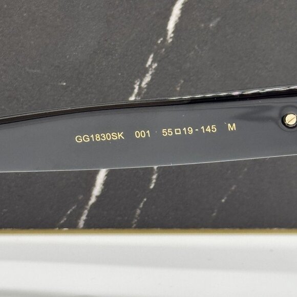 NEW GUCCI SUNGLASSES BLACK WOMEN EYEWEAR GUCCI GG1830SK 001 main image 5